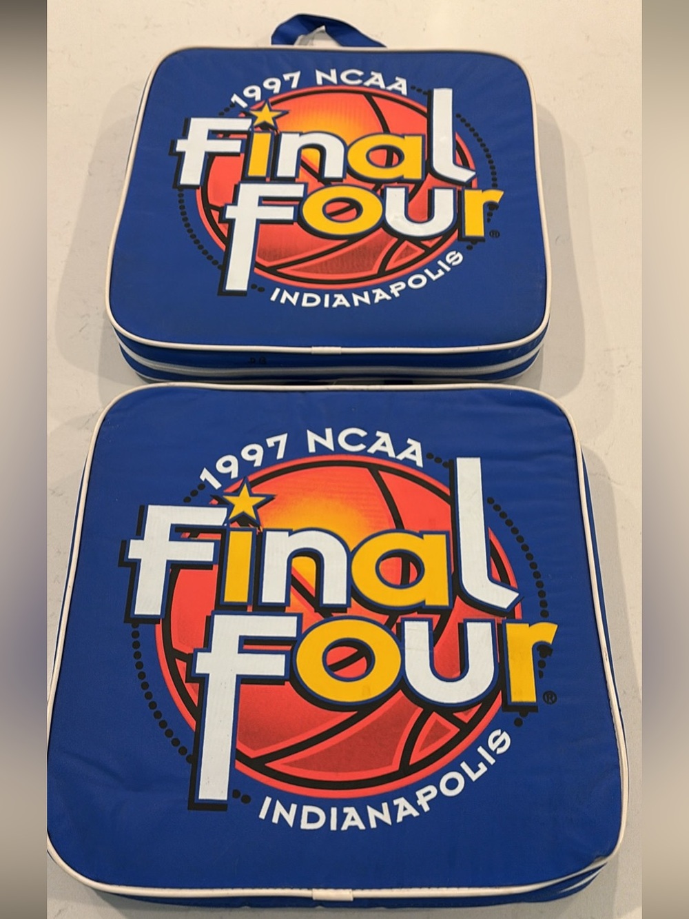 Vintage 1997 NCAA Final Four Seat Cushions